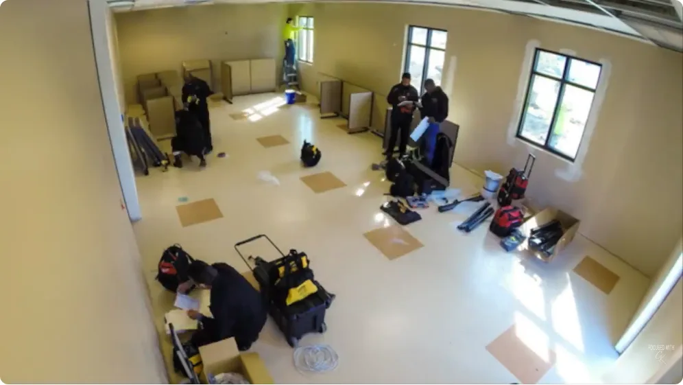 Moving preparation before loading begins